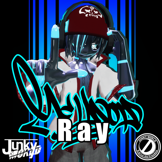 【3Dモデル】メラノイド・レイ(Melanoid_Ray)