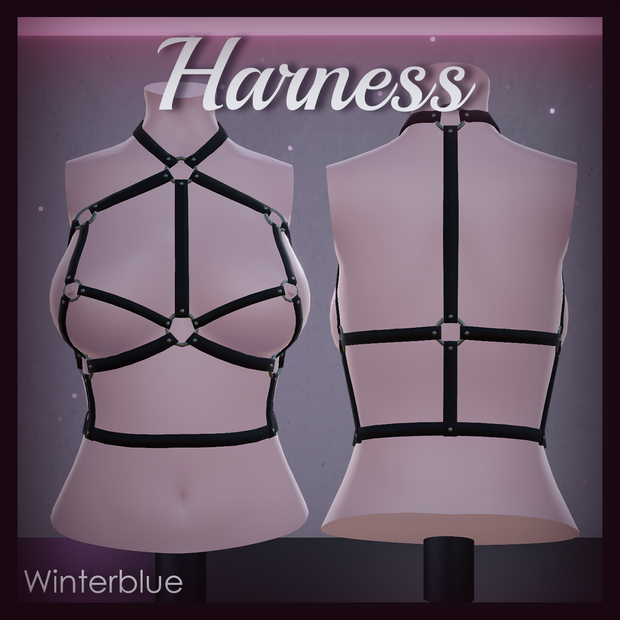 Upper Body Harness [VRChat | Commercial Use]