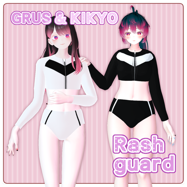 [GRUS&桔梗<Grus&Kikyo> 専用] ラッシュガード/Rash guard