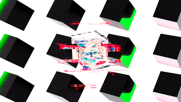 Glitch Block - Free VJ Loop 001