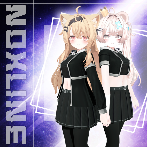 【20アバター対応】NoxLine【改変1年生】