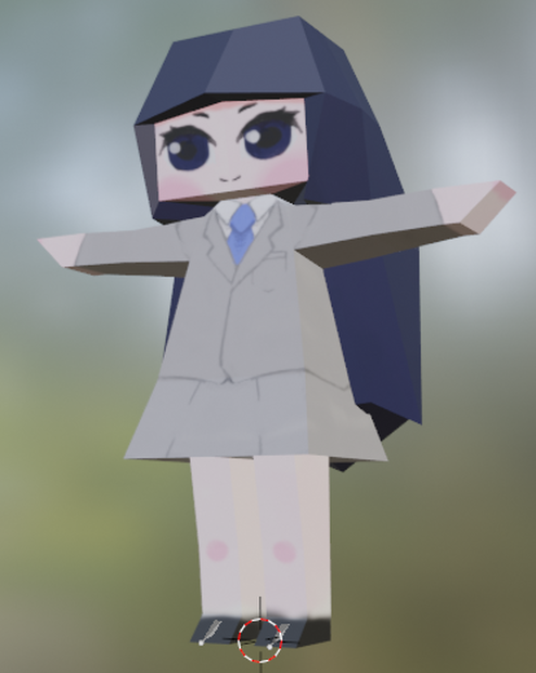 ローポリガール