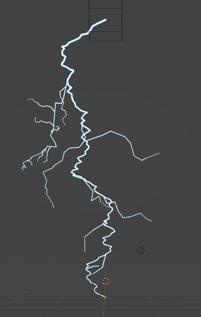 [Blender Addon] 雷エフェクト