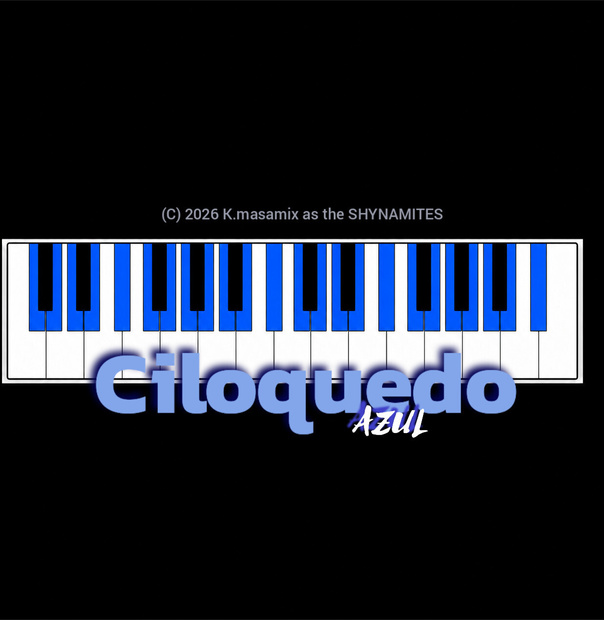 Ciloquedo AZUL with Calc (青いシロクエド電卓モード付き)