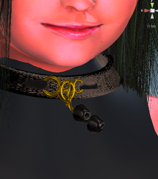 Sylar Black Cherry Choker