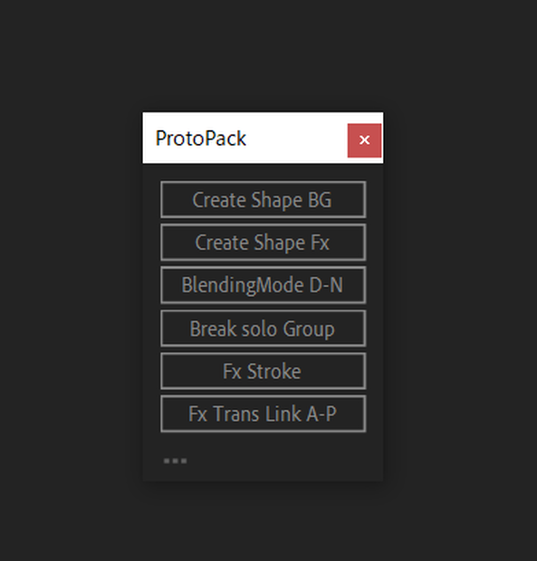 ProtoPack | スクリプトセット
