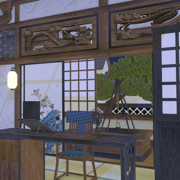 【無料】和風な配信部屋