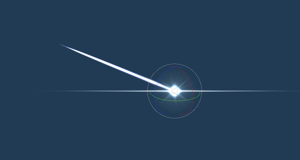(VRChat) RailGun shoot particle system with sound effect.