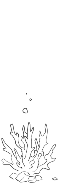 水槽の珊瑚と水草（APNG）