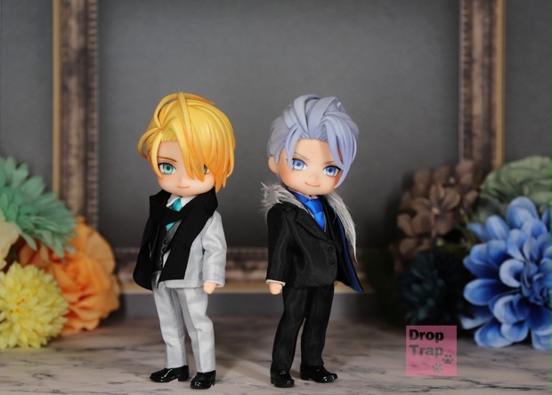 ねんどろいど対応ヘアパーツ　現物 ねんどろいど用伯仲祝装ヘアパーツ - DropTrapWeb - BOOTH