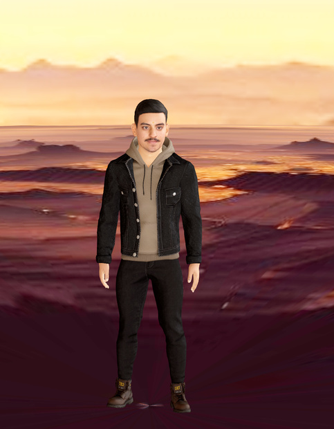 AI Male 3D Model