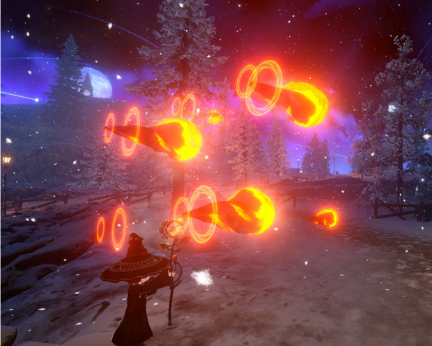 【unity/VRChat】炎と溶岩の魔法