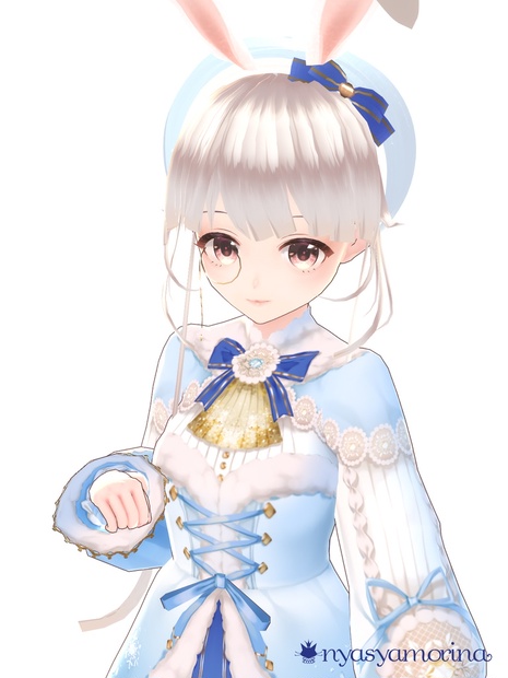 もこもこ雪ドレス , nyasyamorina , BOOTH