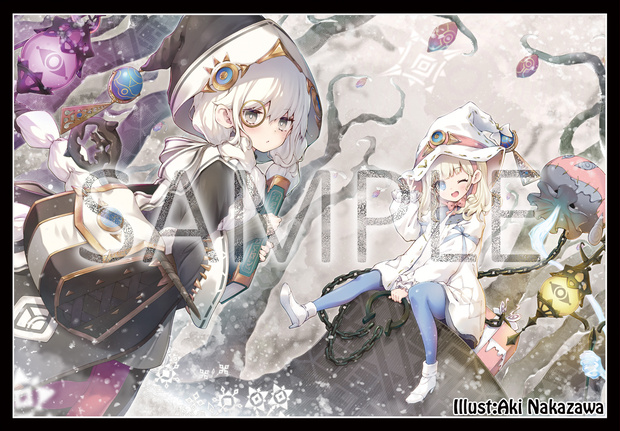 3月16日20時 開始予定【スリーブ】白き森 63mm×90mm (White Forest Sleeve) 