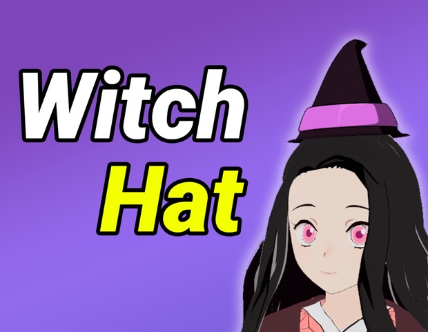 Witch hat - Vtuber - shandrewshop - BOOTH