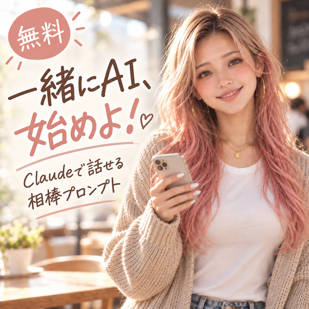 【無料・超初心者向け】一緒にAI、始めよ！Claudeで話せるAIキャラクター「クロ」プロンプト