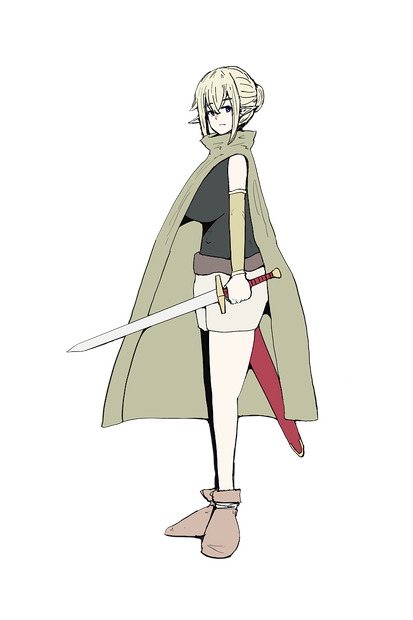 エルフの剣士
