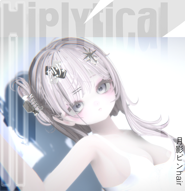 月影ピン Hair