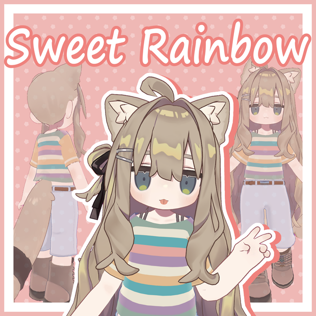 Sweet Rainbow Outfit - Kipfel キプフェル 