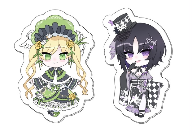 アクリルスタンド　マモ まのさば】マゴハン ミニアクリルスタンド - ねくろの直営所 - BOOTH