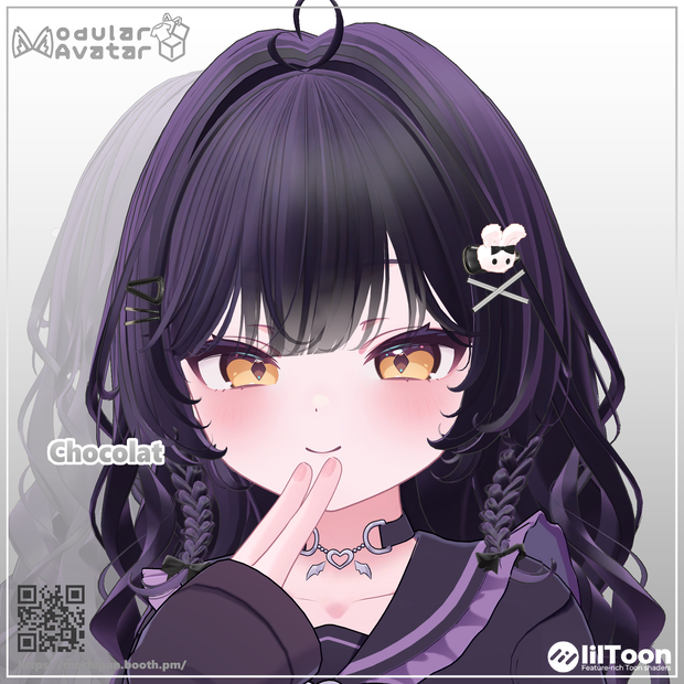 Frizzle Rabbit Hair 56アバター対応