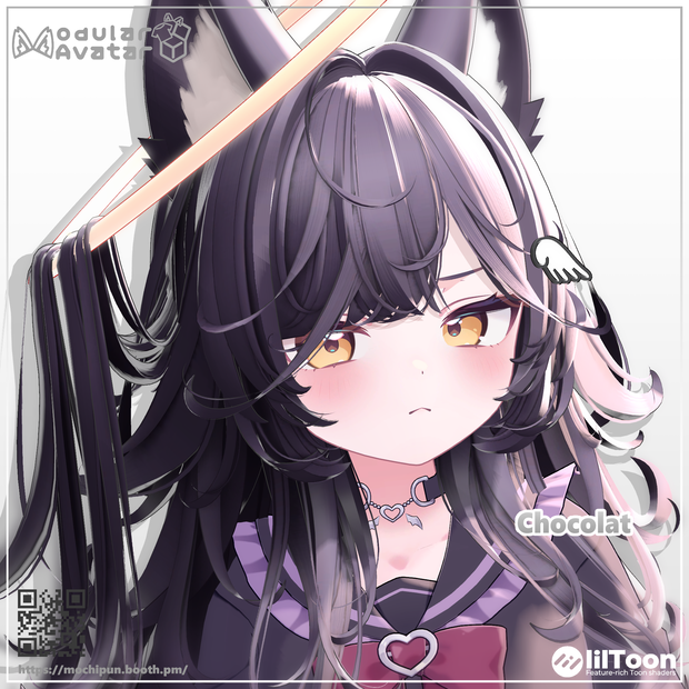 Halo Ring Hair 95アバター対応