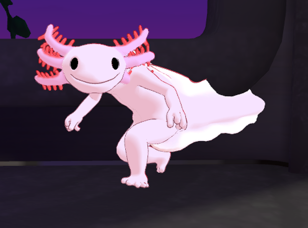 Axolotl - アホロートル(ウーパールーパー) - 3d model