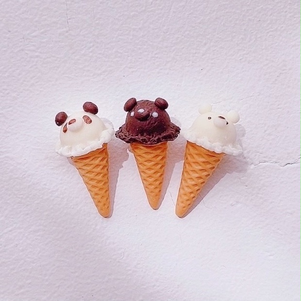 クマちゃんのアイスクリームセット