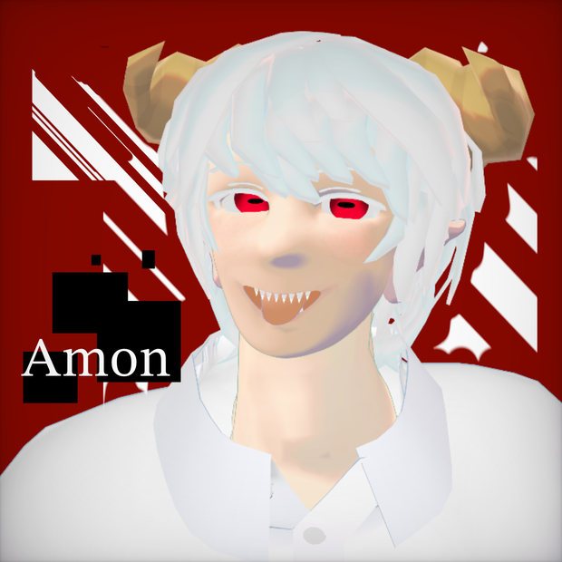 Amon（アモン）/ オリジナル3Dモデル　人外　男性アバター【VRchat】