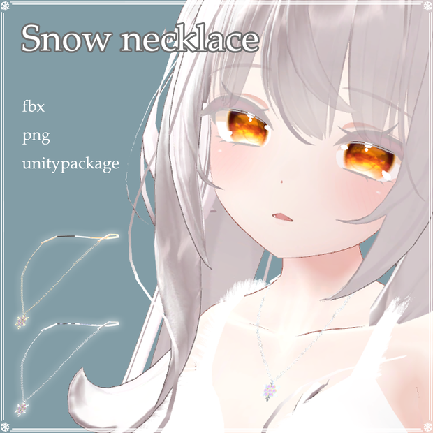 [ Snow necklace ]