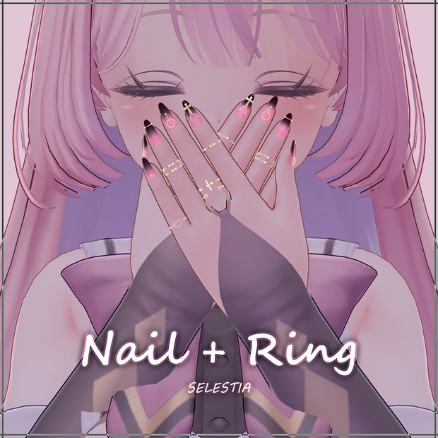 [ Nail + Ring ] _SELESTIA