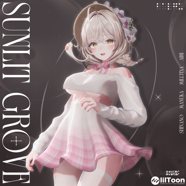 ✨4アバター対応✨   🌸Sunlit Grove🍀