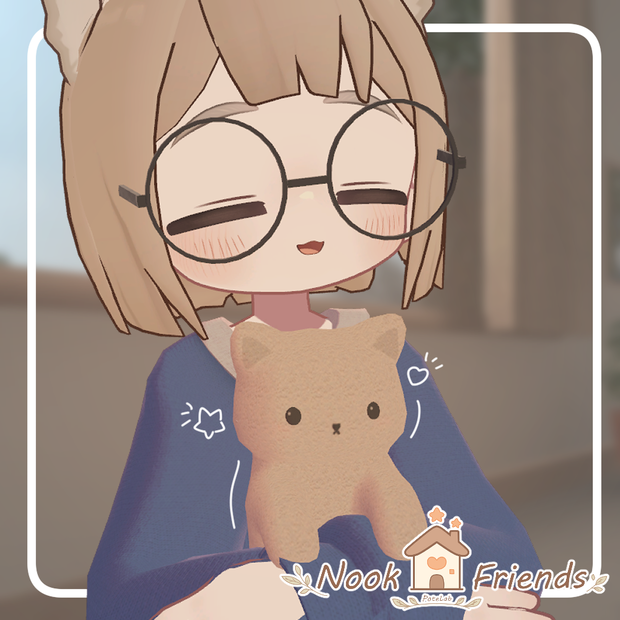 Nook Friends - むぎ - ｜ぬいぐるみ