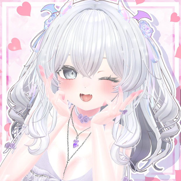 [VRC Hair] Rose Devil 