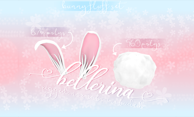 バニーフラフセット["bunny fluff set"]
