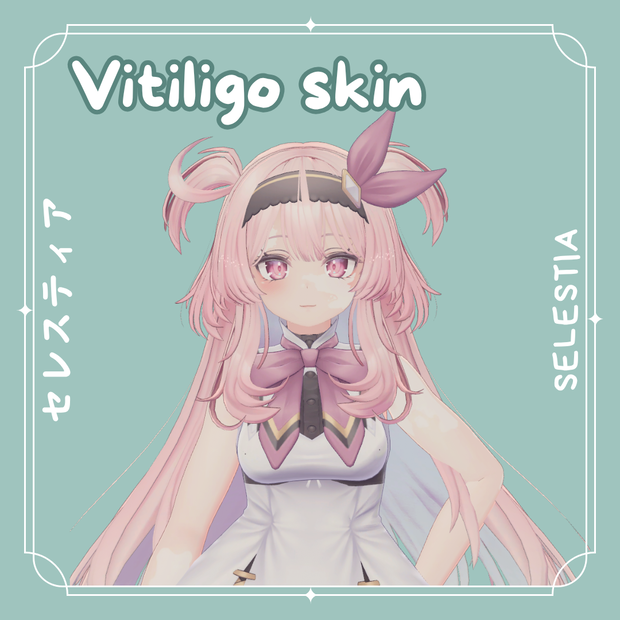 [Selestia] Vitiligo skin (2 versions set body and face)