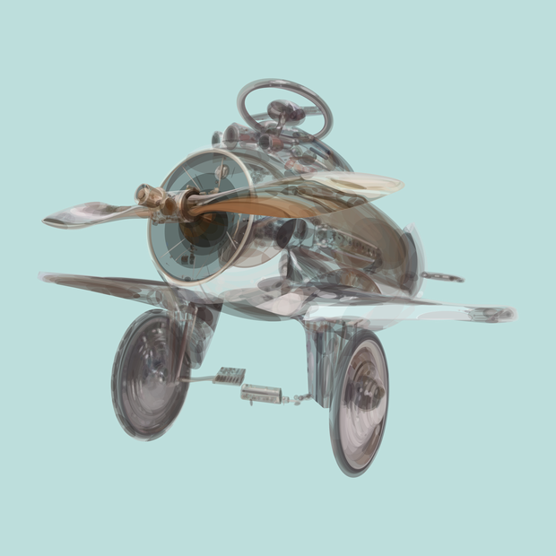 飛行機・H1のイラスト素材セット【パワポ図形作成】
