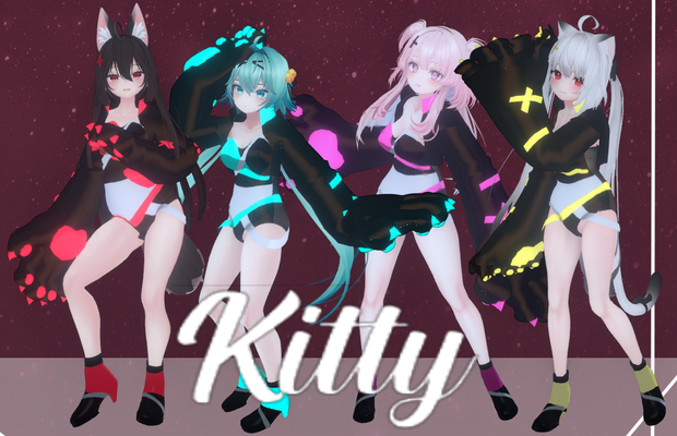 Kitty body ( RINDO, MAYA, KOKOA AND SELESTIA)
