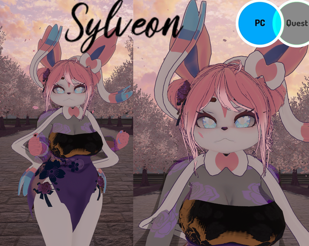 Sylveon PC (3.0 + gogoloco) (VRCHAT)
