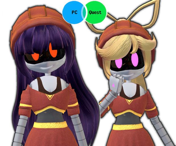 Doll and Lizzy (MURDER DRONE) (IK+ GOGOLOCO)