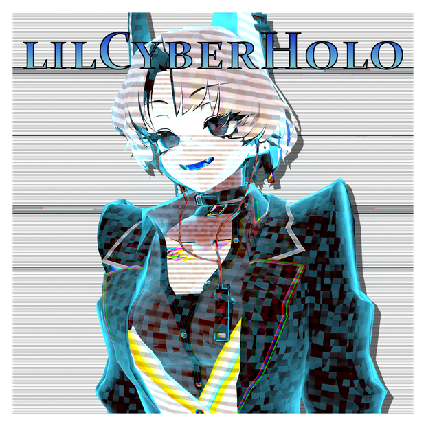 [VRChat]lilCyberHolo — サイバーホログラムシェーダー for lilToon