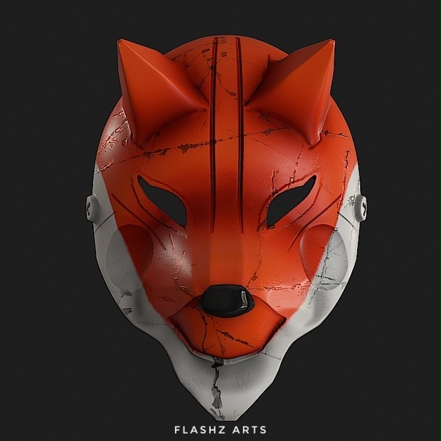 Kitsune Fox Mask 