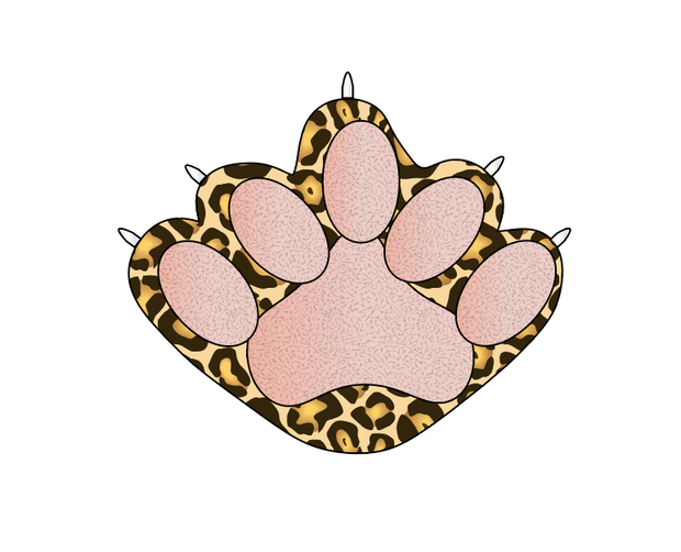 cat paw sprite VRX