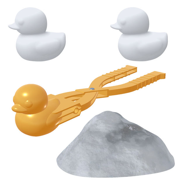 雪アヒルメーカー(雪ひよこ製造機) #ahzkwid