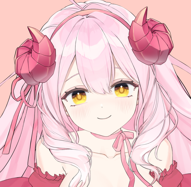 VTS ピンクの悪魔さん  Live2D モデル