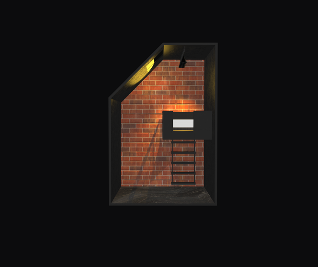 Industrial Room(3D asset, GLTF and FBX, all needed files are included)