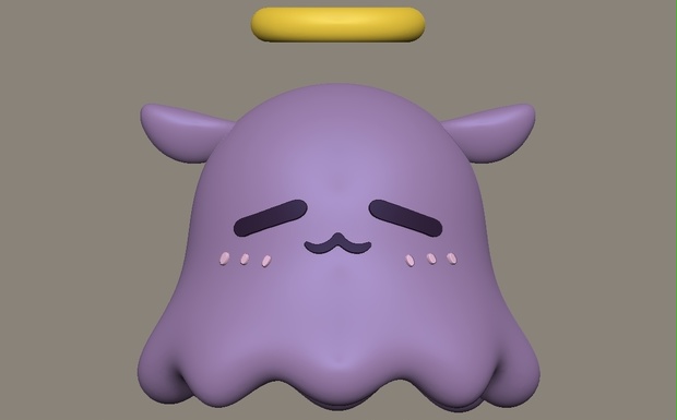 Hololive ファン Takodachi モデル　3Dプリンター用