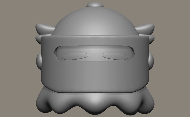 Mask Takodachi モデル　3Dプリンター用