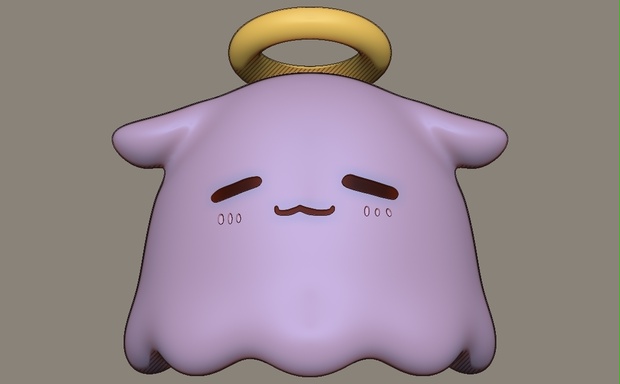 Hololive ファン Takodachi モデル Ver.2.0!~　3Dプリンター用
