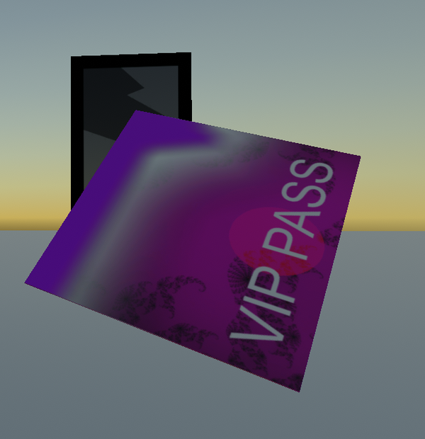 KeyCard system for Chillout VR